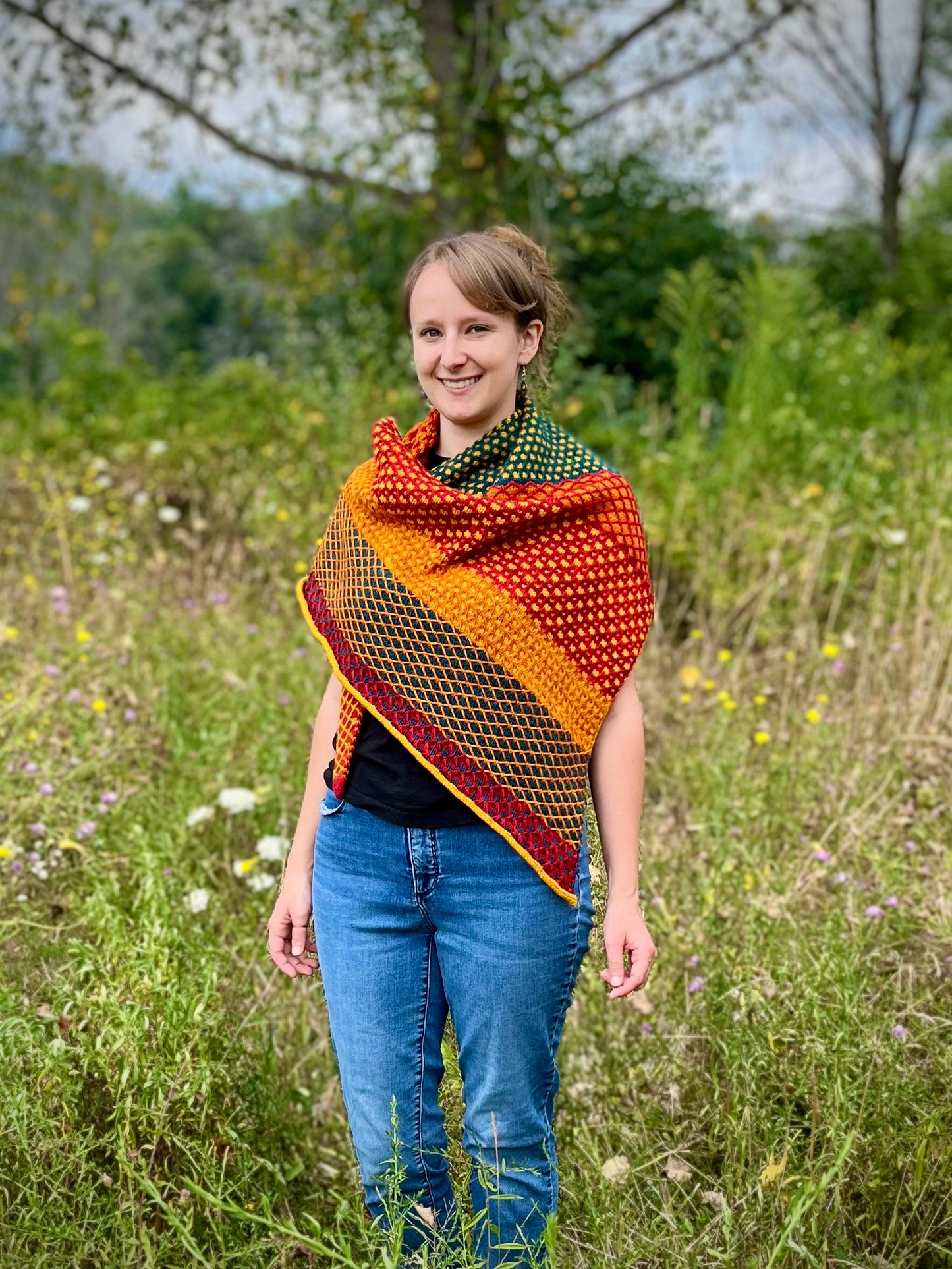 Firefall Shawl Pattern